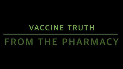 Truth about the 💉 From a surprisingly honest Pharmacist- Not good news for those who have it