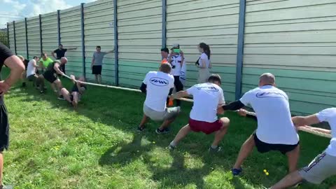 Tug of war in Russia