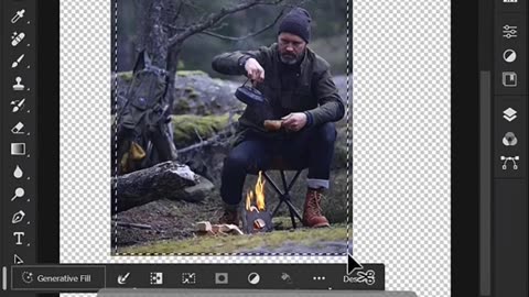 Create a beautiful landscape with Photoshop