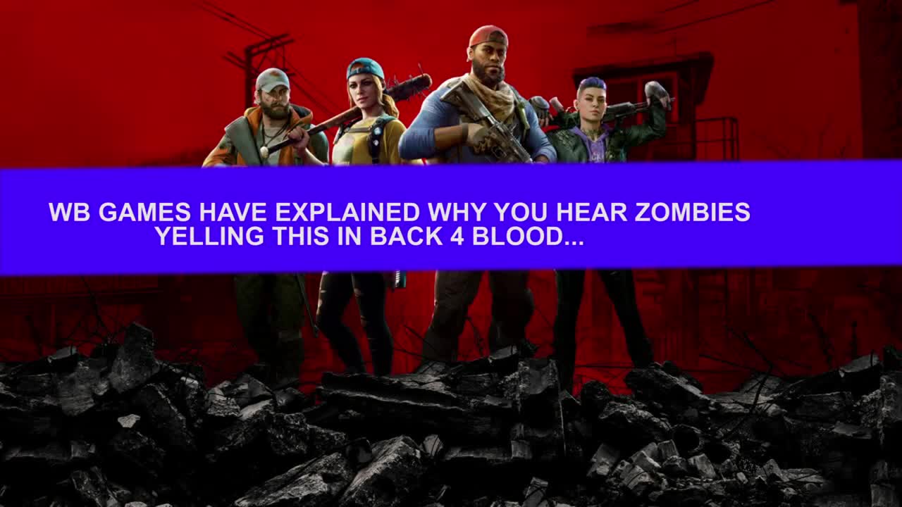 WB Games Explains Back 4 Blood Racist Zombies