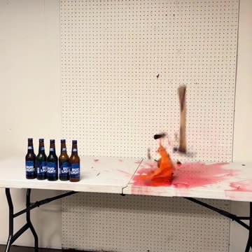 Breaking Bottles ASMR