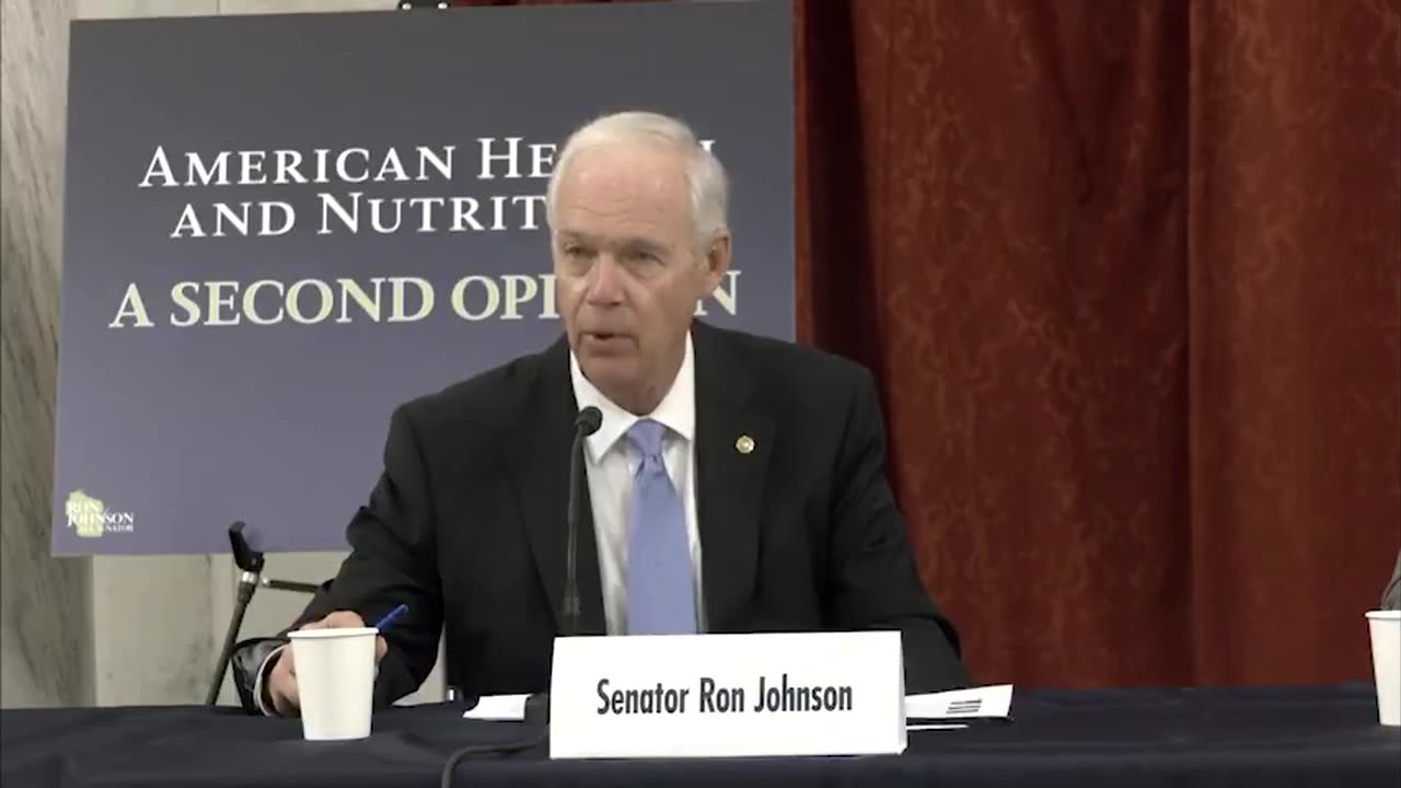 Sen. Ron Johnson: Pandemic Exploited to Control Public, Boost Profits, and Accumulate Global Power