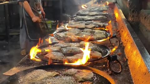 NEVER SEEN BEFORE THIS FISH MAKING RECIPE | Pakistani Street Food