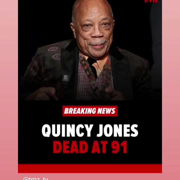 Rip to quincy Jones 🙏 🕊 🕯 11/4/24