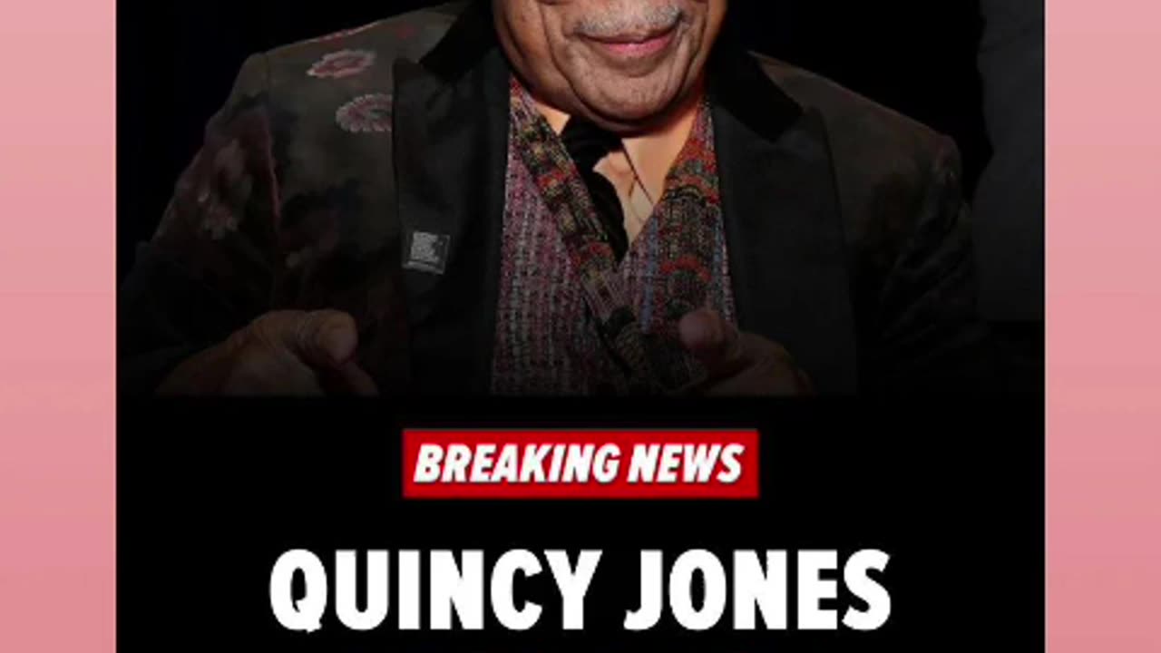 Rip to quincy Jones 🙏 🕊 🕯 11/4/24