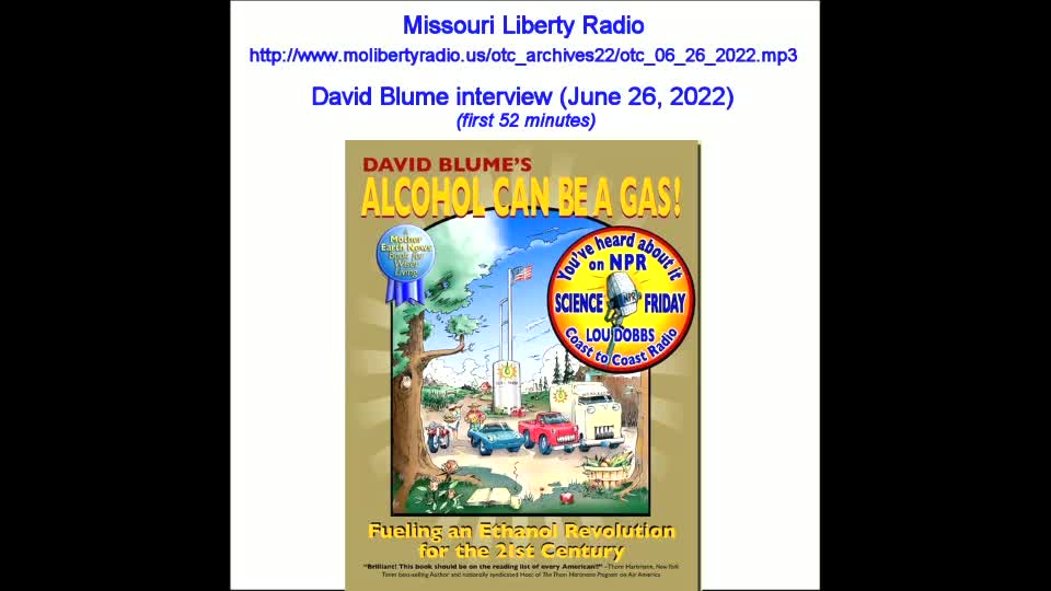 David Blume - June 26, 2022 on Missouri Liberty Radio