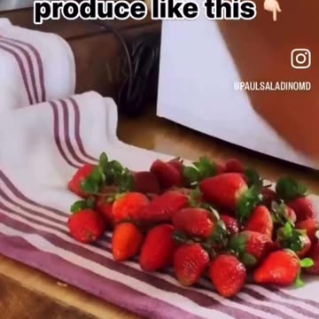 Wash pesticides off produce like this