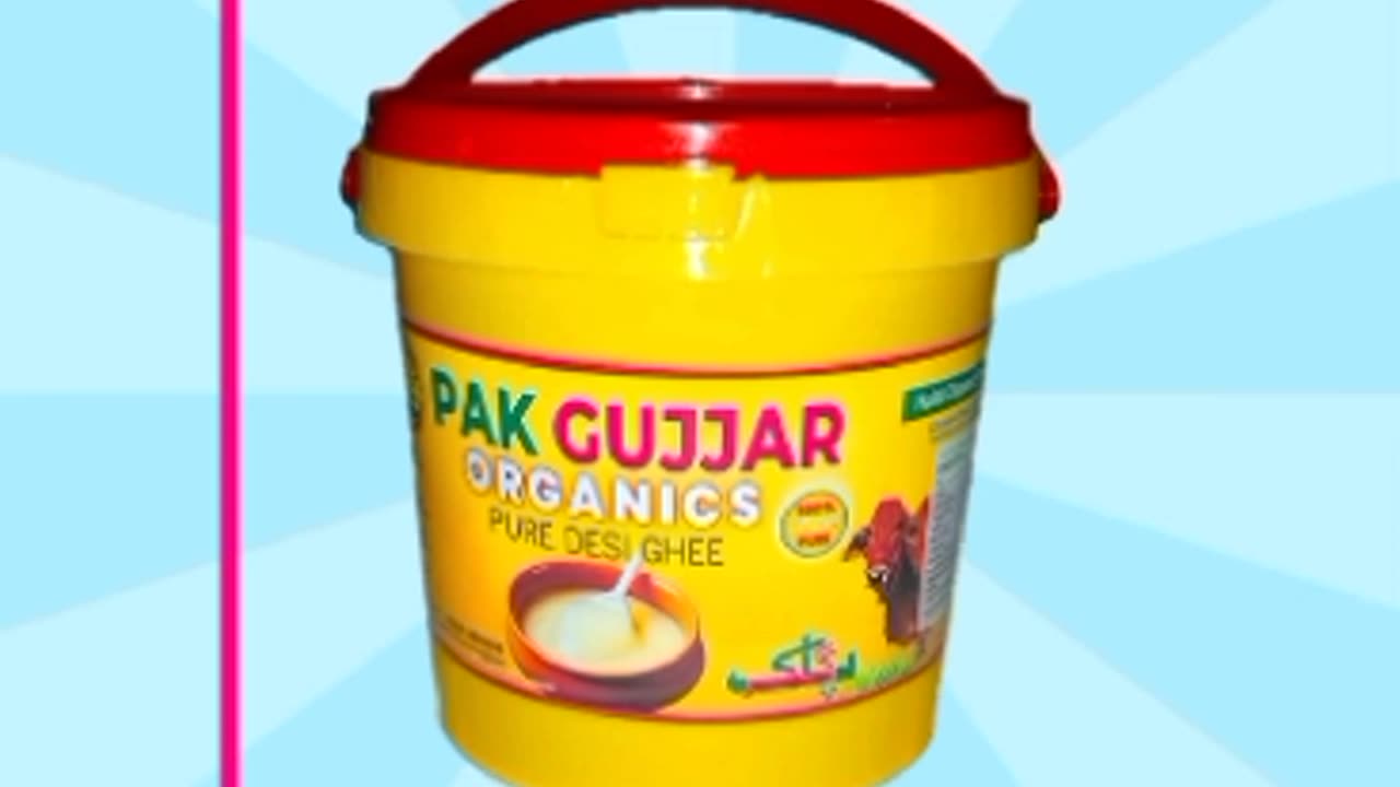 Pak gujjar organics Desi ghee