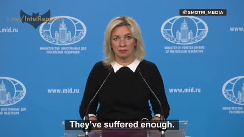 Maria Zakharova: ‘People Have Suffered Enough, Kiev And West Don’t Want To Accept Reality’