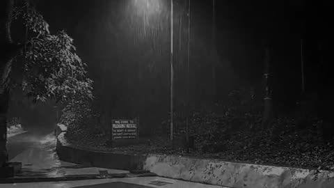 It's raining there ❤️ ll rain sound ll raining at night