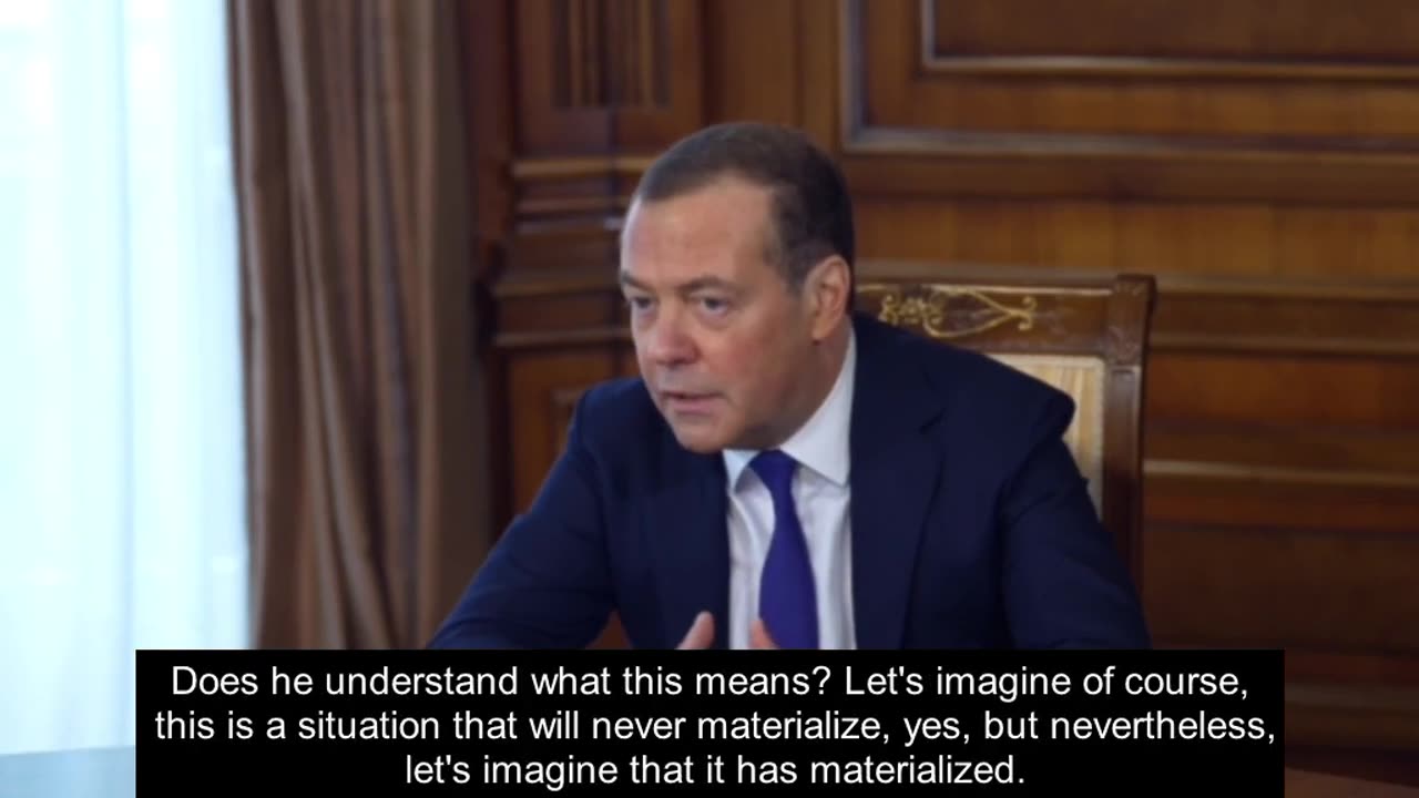Medvedev, about the German Justice Minister's intention to arrest Putin
