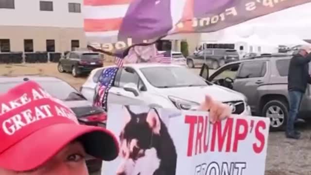 Trump's Front Row Joes @ Washington Township, MI Rally