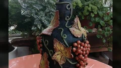 stylish and creative antique bottle decoration ideas