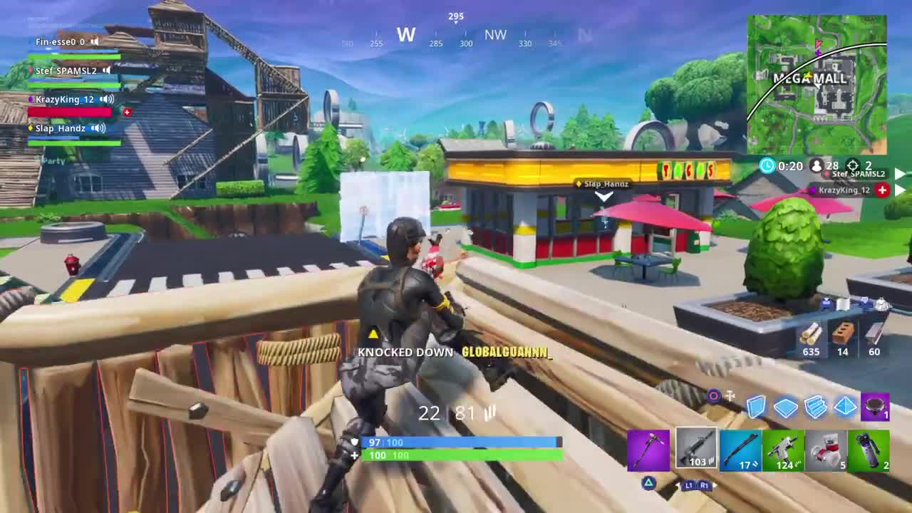 Fortnite 3 Kills Mega Mall