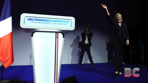 Far right wins first round in France election