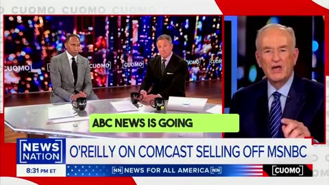 Bill O'Reilly reveals Comcast wants to throw MSNBC “overboard”