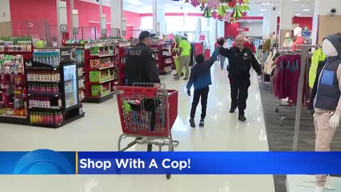 Dozens of Chicago kids get to 'Shop with a Cop' for the holidays