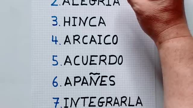 Escribe el NOMBRE de los PAÍSES