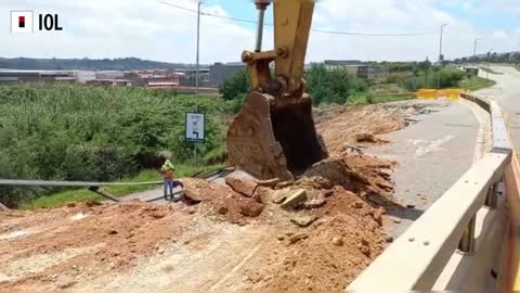 WATCH: Little Falls bridge being repaired