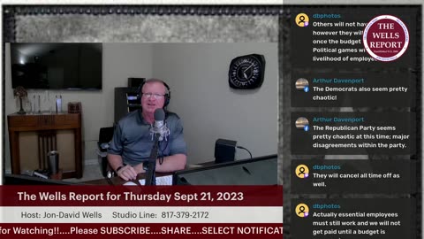 The Wells Report for Thursday, September 21, 2023