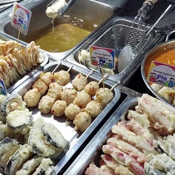 Philippine Street with Korean Food! Food Vlogs