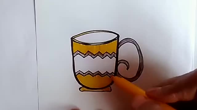 how to draw cup for kids cup drawing for beginners step by step