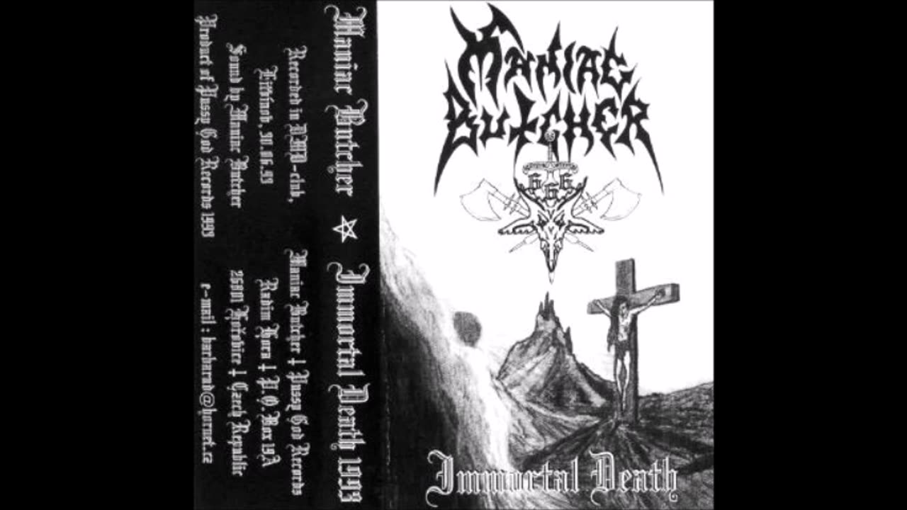 maniac butcher - (1993) - demo - immortal death