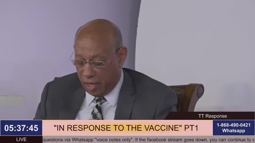 DR. MICHAEL MCDOWELL "IN RESPONSE TO THE VACCINE"