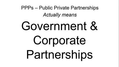 SDG 17 - Corporations To Own, Run & Rule The Entire Planet