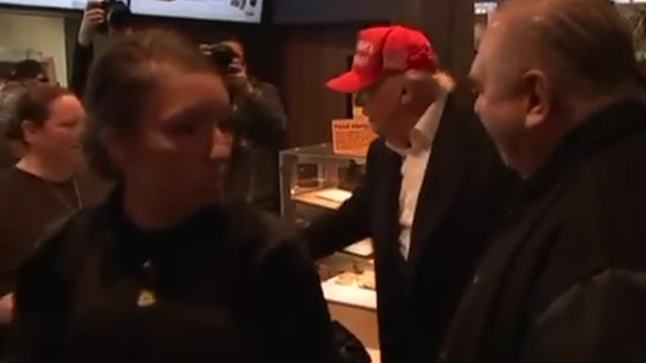 CLASSIC TRUMP—AT MCDONALD’S