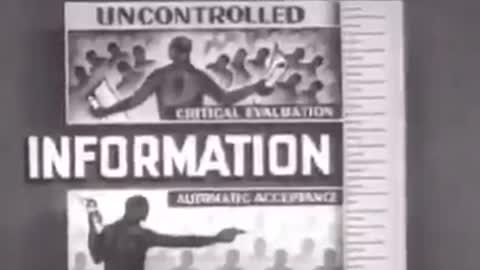 It was 1946 and this lost educational film on despotism was required curriculum