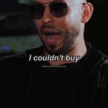 Andrew Tate' mindset that change his life