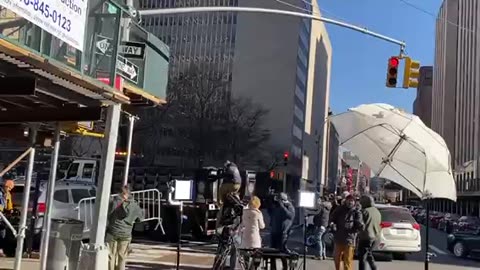 NYC Barricades Courthouse?