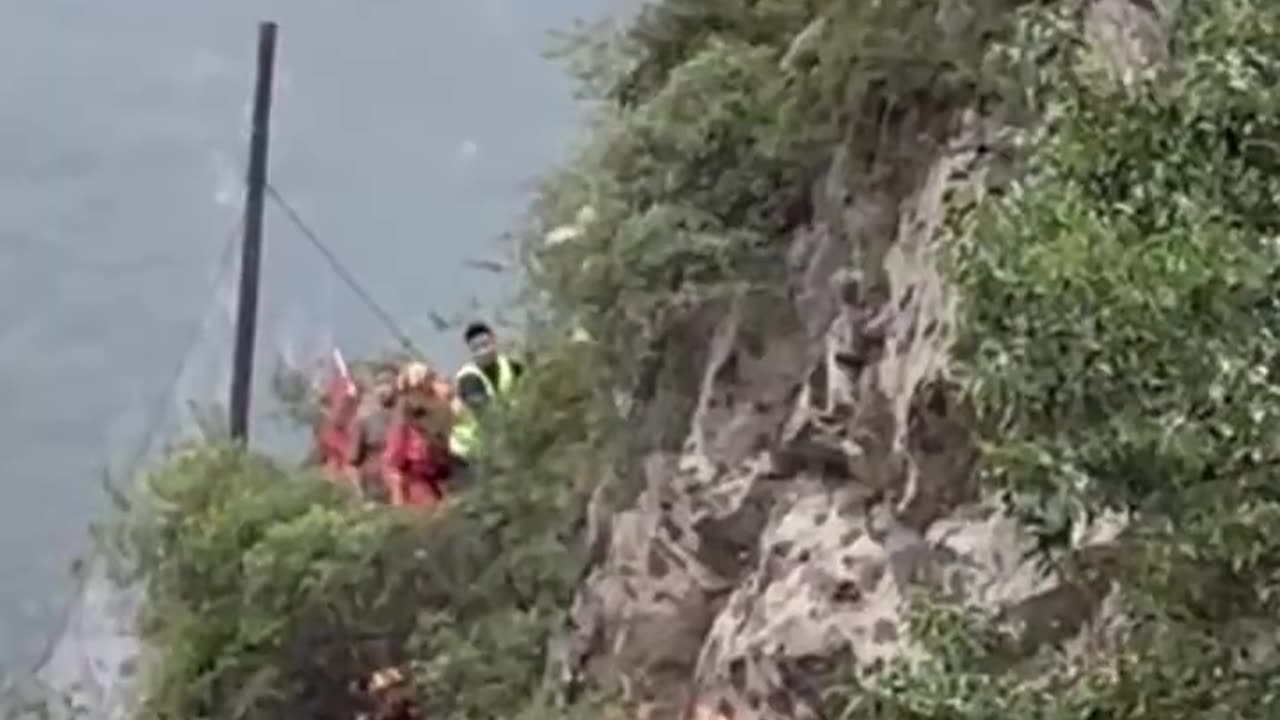 At least 900 evacuated, 7 missing following landslide in western China