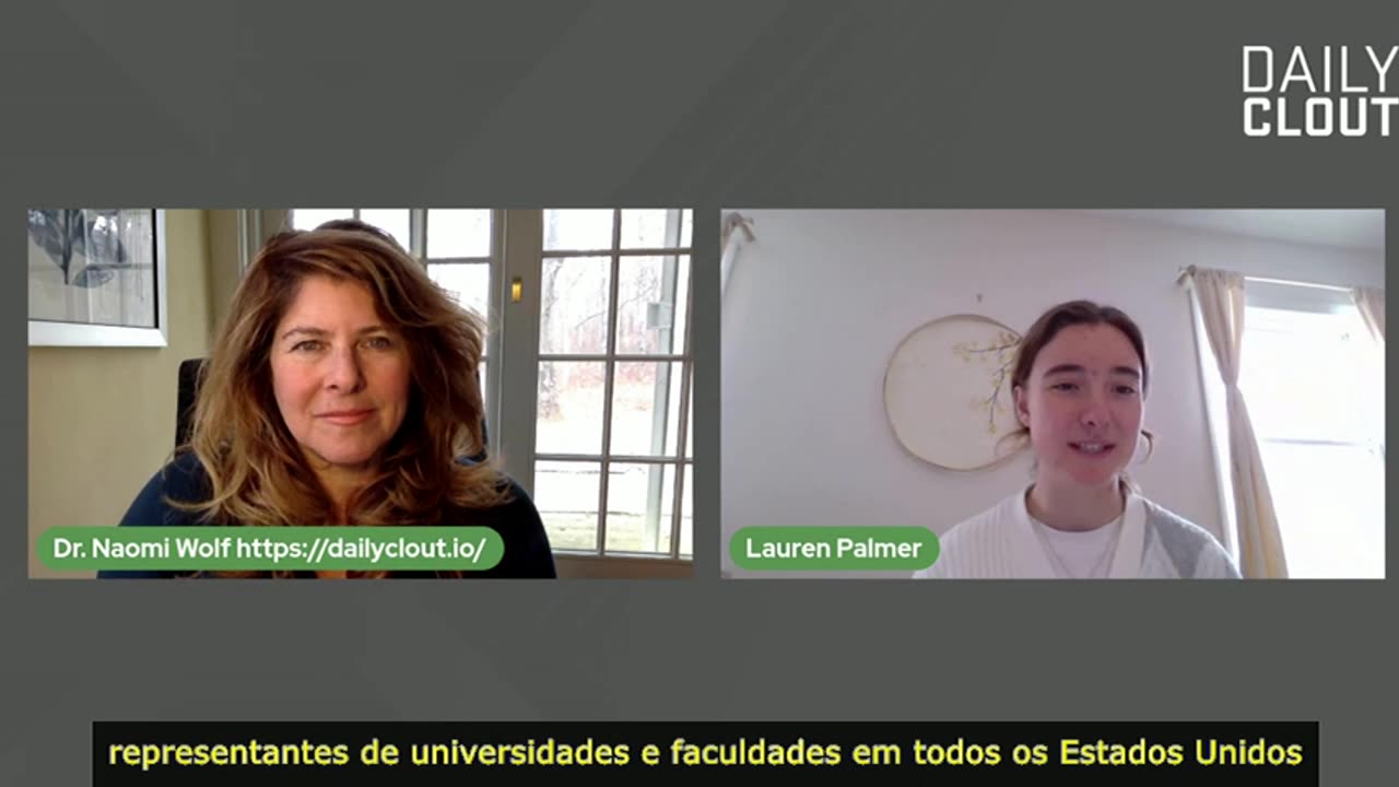 A estudante universitária Lauren Palmer descreve sua experiência com os mandatos...