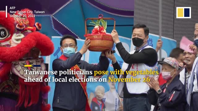 How vegetables tie in with winning elections in Taiwan