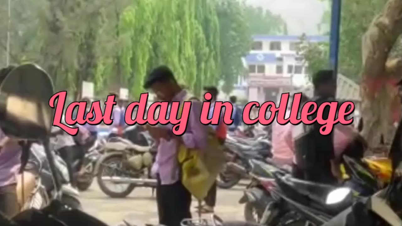 Last day of college