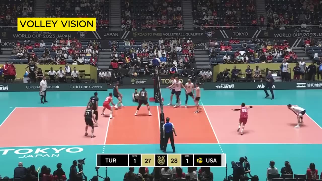 USA VS TURKEY VOLLEYBALL MATCH