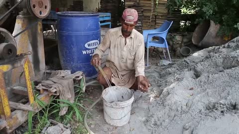 how to make Clade Stone Concrete Blocks | tiles for garage