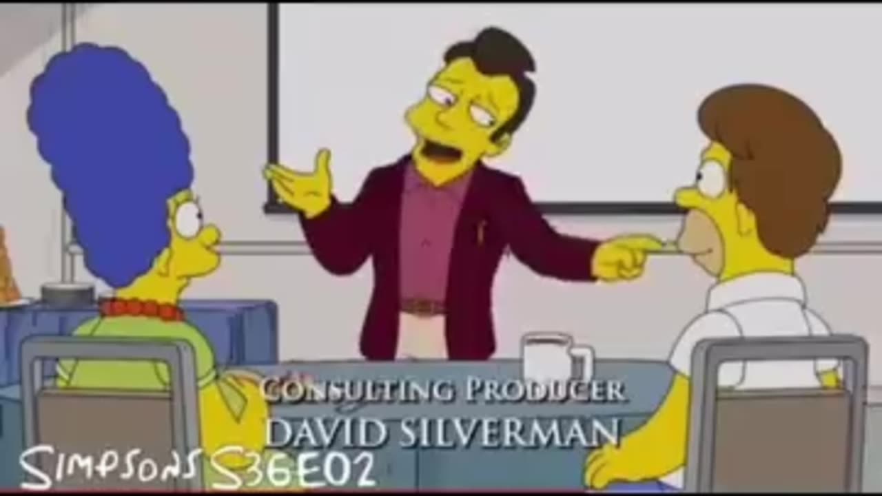 Simpsons Warning Of Upcoming Great Blackout(CC)