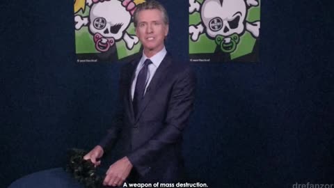 Gavin Newsom in GTA mode: