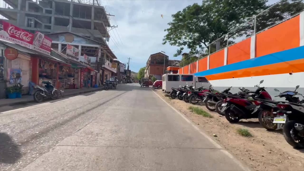 Renting a scooter in Coron, Philippines