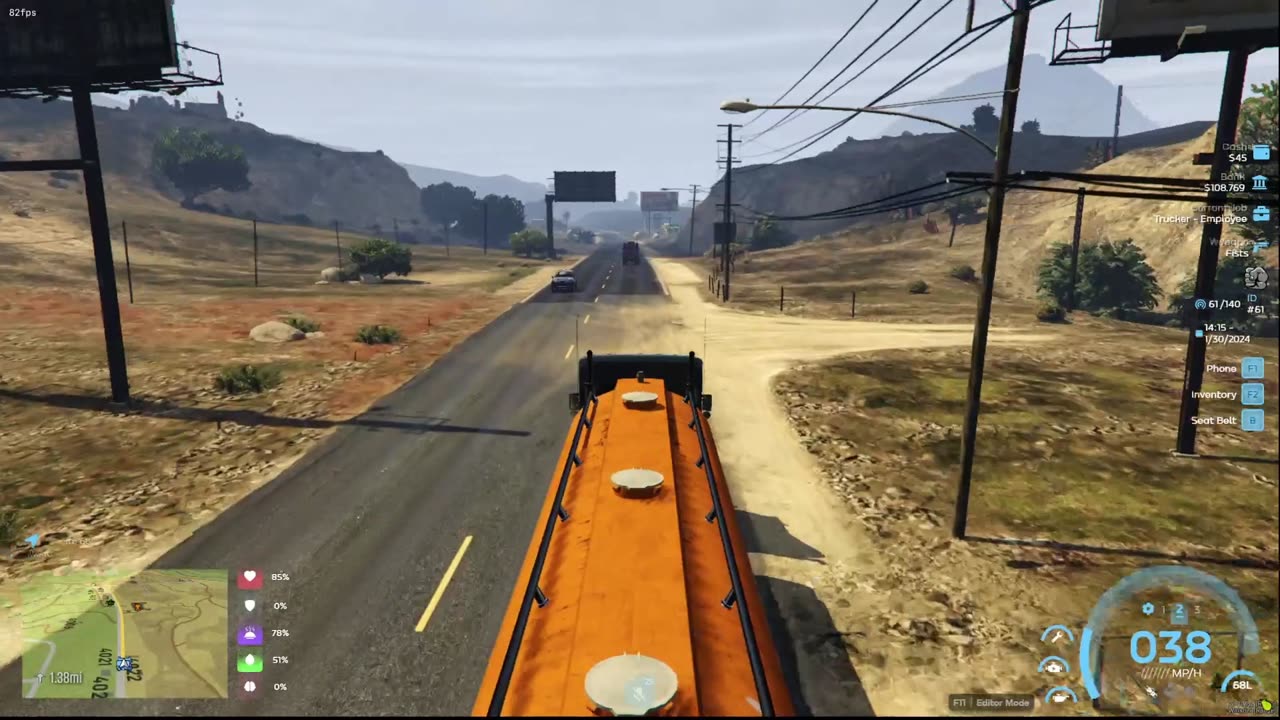 Limitless RP Vod #1 Trucking with Sam Jones