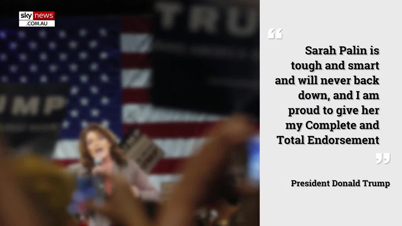 'Complete and total endorsement'_ Trump backs Sarah Palin's political return