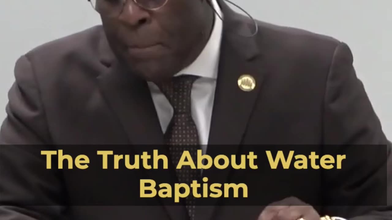 The Truth About Water Baptism