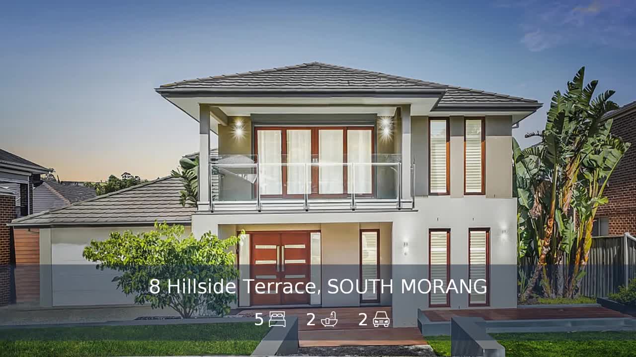 8 Hillside Terrace, SOUTH MORANG, Victoria