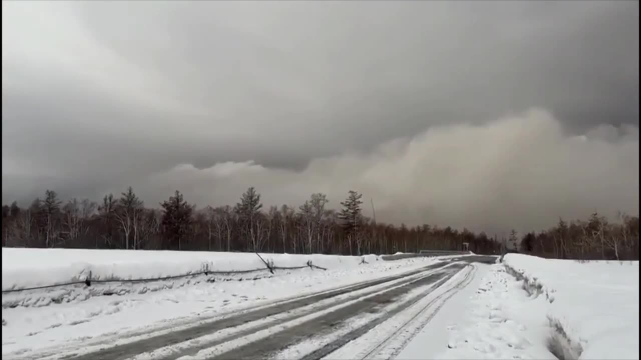 Village in eastern Russia sees heaviest ashfall in 60 years after Shiveluch eruption