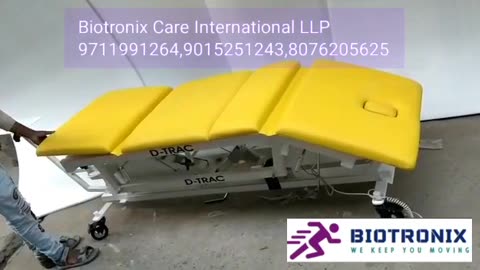 Hi low Traction Table Height Adjustable Motorized Electrical D Trac Deluxe for Traction Therapy