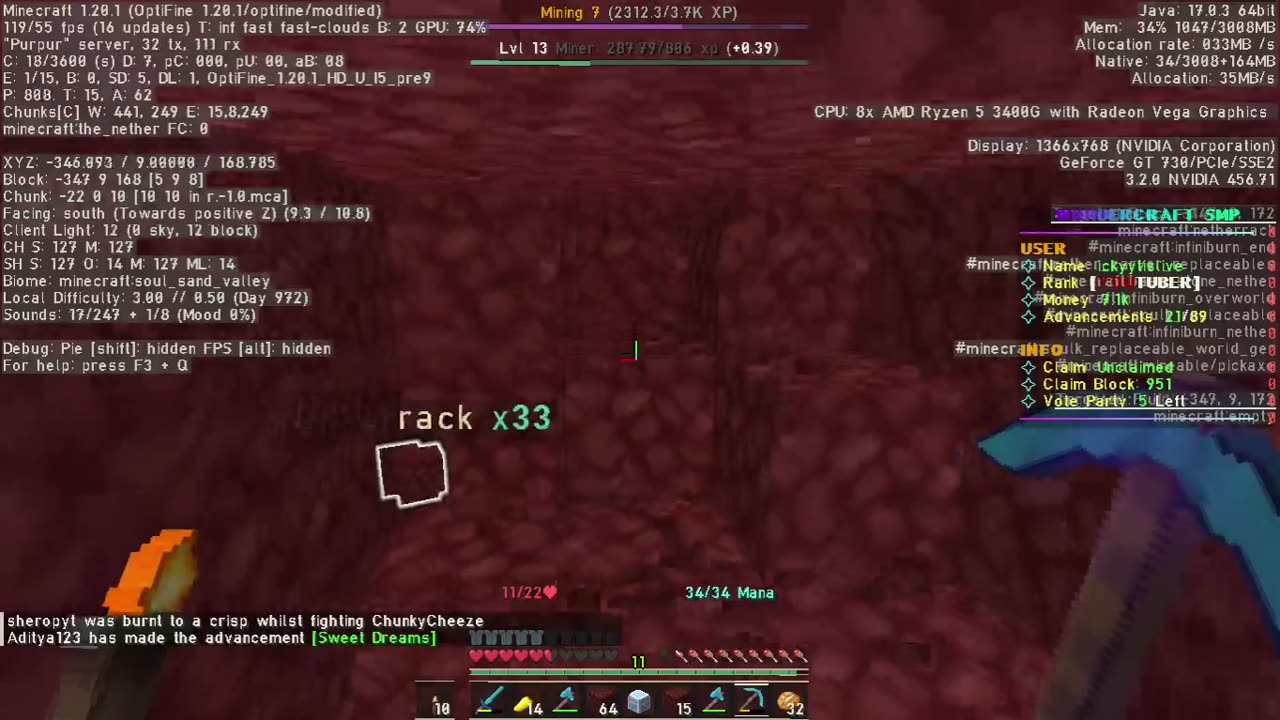Minecraft Live Stream Public Smp Java+Bedrock 24/7 Join.SMP With Icky Yt