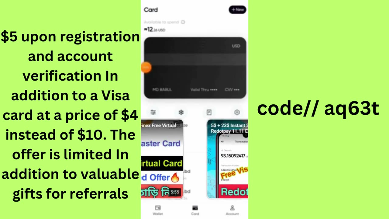 Free Visa//5$+23$ Instant Redotpay 11.11 Sale Offer | Redotpay Pay Virtual Visa Card Free